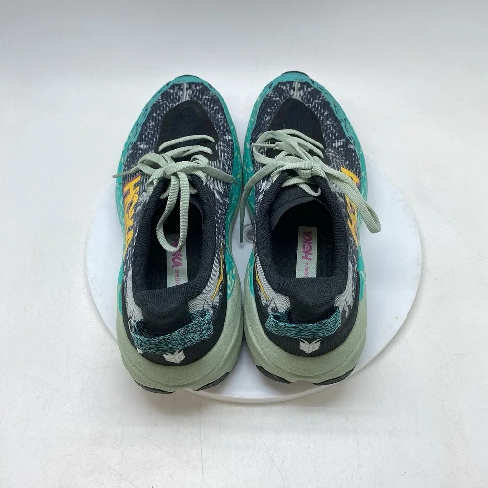 Hoka One One Womens 10‎ B Speedgoat 6 1147811 BLVR Blue Running Shoes Sneakers